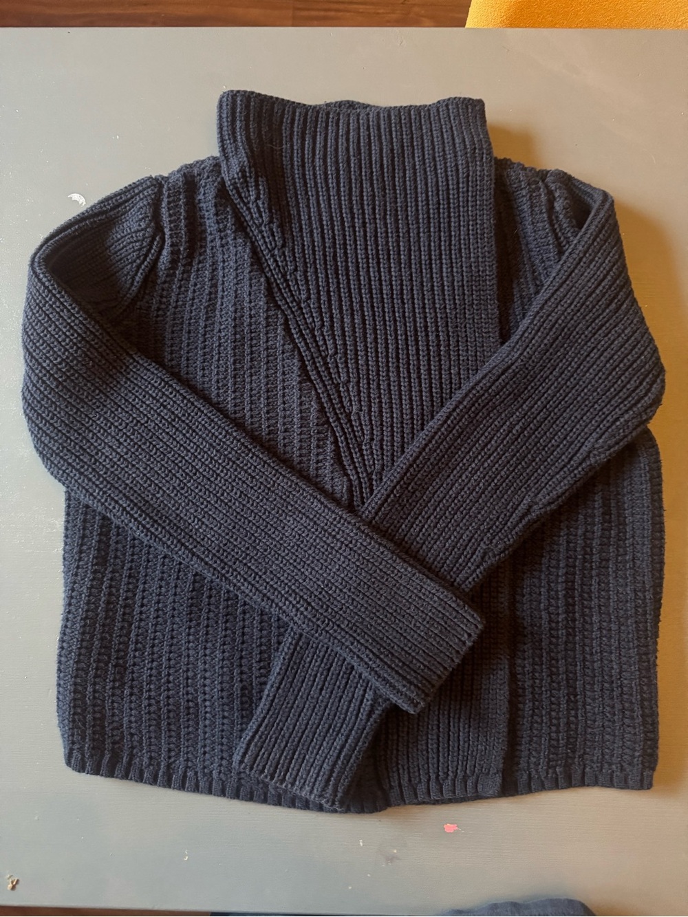 Lou & Grey Women's Ribbed Turtleneck Sweater - Black